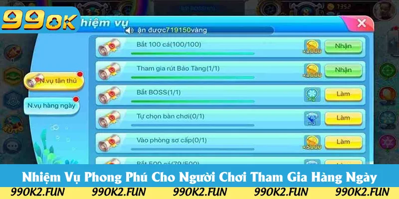 Đa dạng các nhiệm vụ săn thưởng trong game Đa dạng các nhiệm vụ săn thưởng trong game