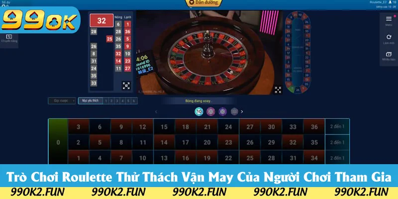 Roulette thử thách vận may từ thành viên