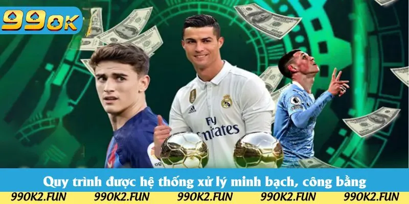 Quy trình được hệ thống xử lý minh bạch, công bằng Quy trình được hệ thống xử lý minh bạch, công bằng