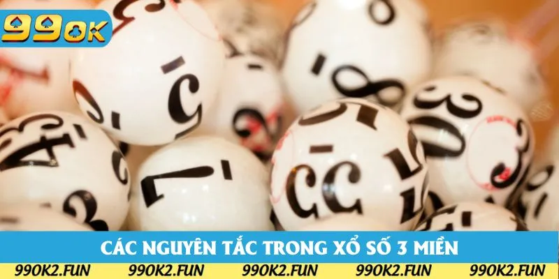 Các nguyên tắc để cược xổ số 3 miền đúng cách Các nguyên tắc để cược xổ số 3 miền đúng cách